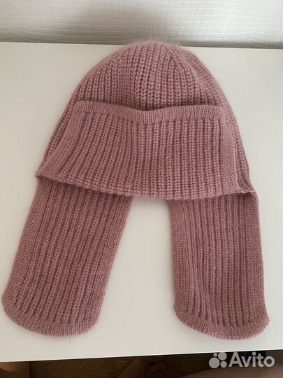 Шапка ушанка и шапка zara