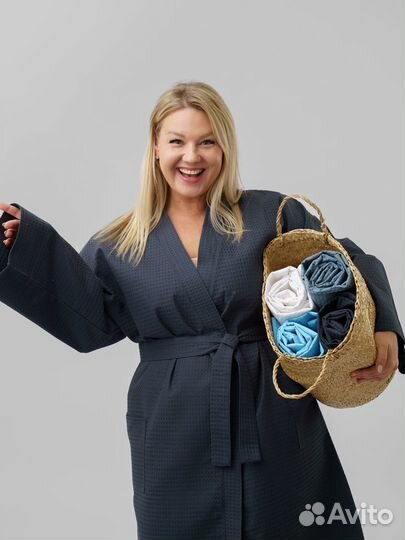 Халат банный вафельный Артикул 147 - 144