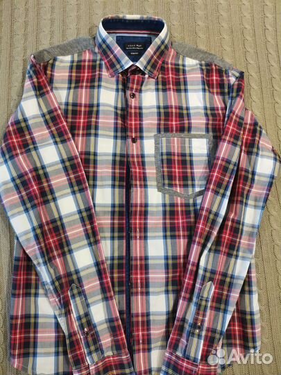 Рубашка мужская Zara 44/46 размер