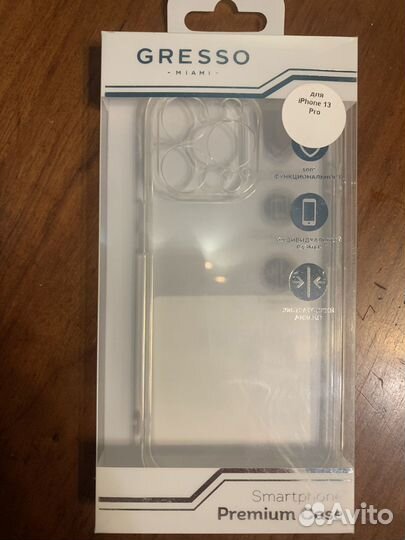 Клип-кейс чехол на Apple iPhone 13 Pro Transparent