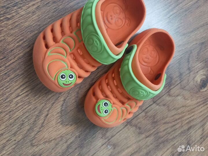 Сланцы детские crocs для девочки р 27