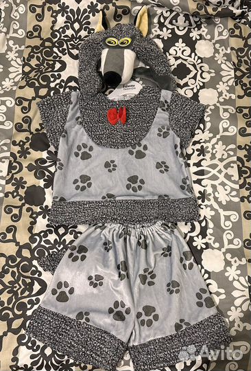 Карнавальный костюм волк для мальчика