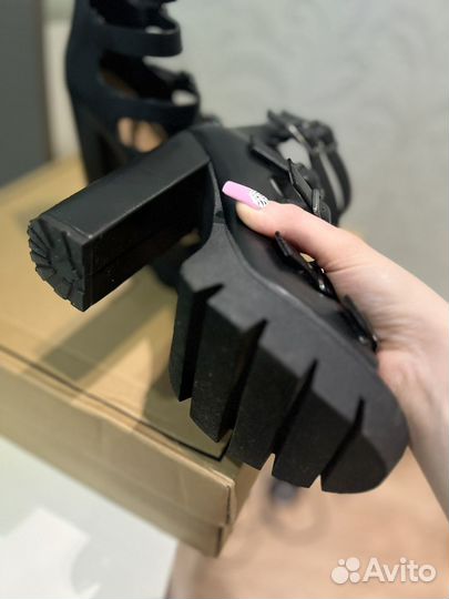 Туфли босоножки на высоком каблуке ASOS