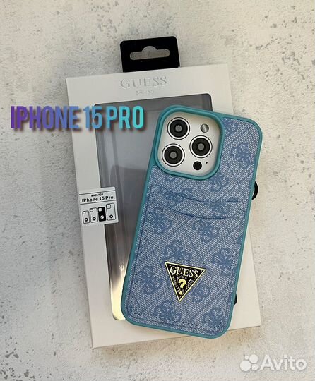 Чехлы на iPhone guess Премиум качества