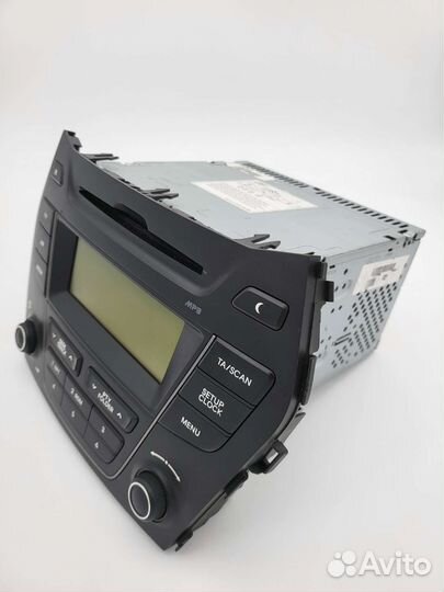 Штатное головное устройство hyundai santa fe new