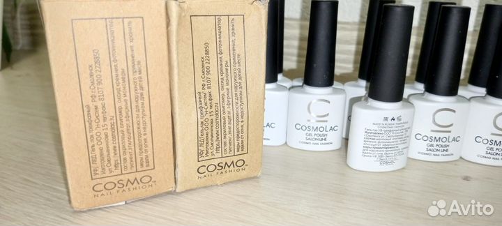 Гель-лак новые 12 шт