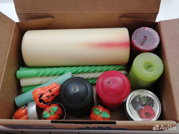 Каробка свечей