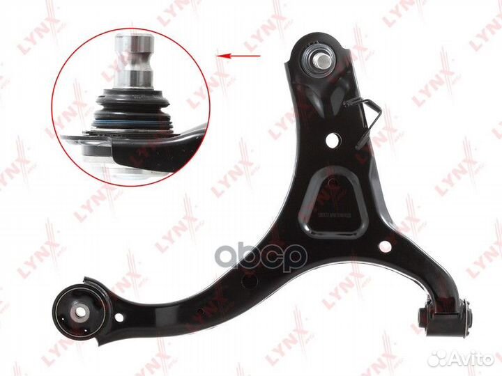 Рычаг подвески перед прав hyundai santa FE