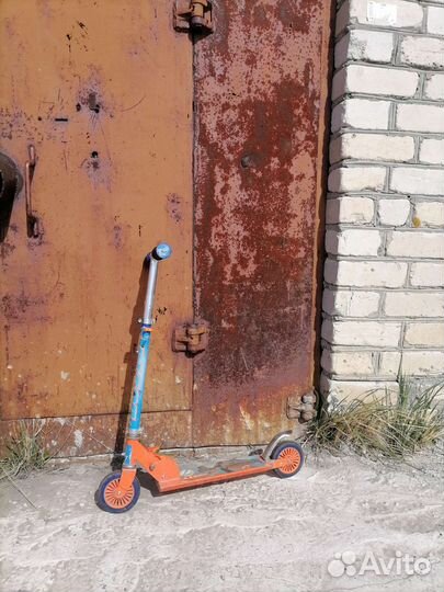 Самокат детский двухколесный бу