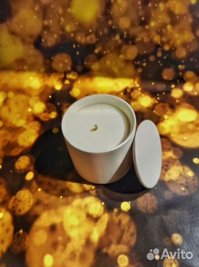 Ароматическая свеча 140 мл керамический стакан