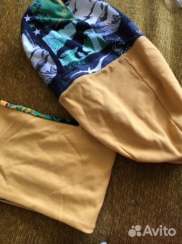 Шапка детская, снуд, шапка демисезонная