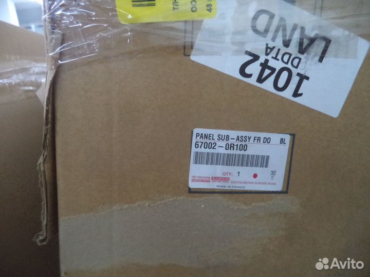 Дверь передняя левая для Toyota RAV4 4 CA40 670024