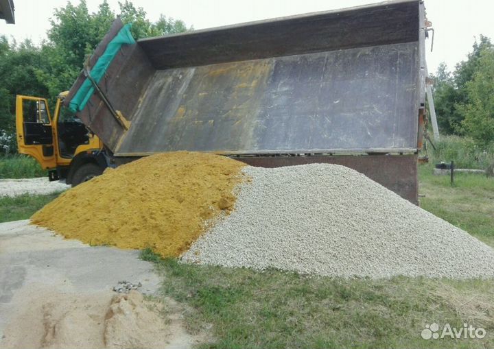 Щебень крупный