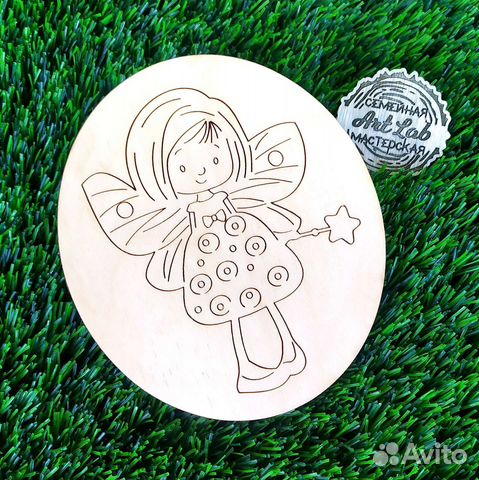 Шкатулка для молочных зубов с феечкой