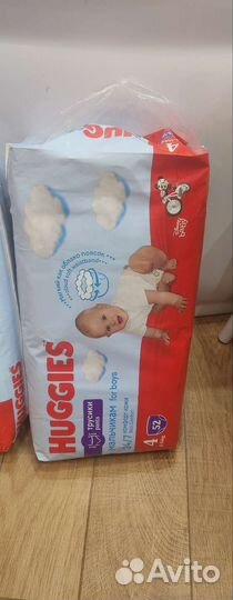 Подгузники трусики Huggies для м. 9-14кг, 4 размер