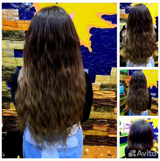 Наращивание волос, коррекция