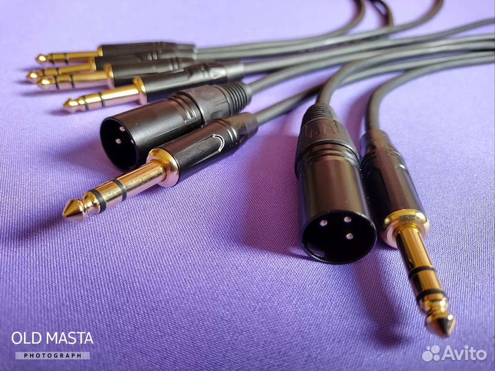 Jack Jack. XLR Jack для мониторов 1,5м. 2шт