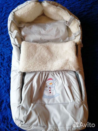 Зимний конверт в коляску