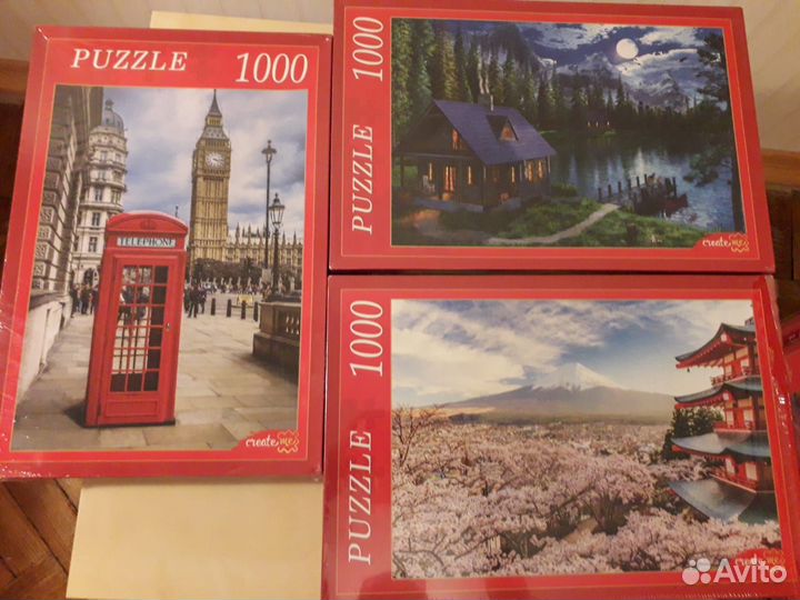 Пазлы 1000 деталей