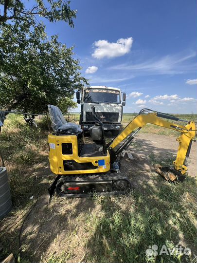 Песок щебень глина чернозем мини экскаватор