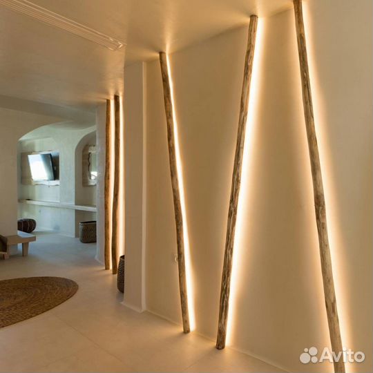 Настеный светильник дуб, сосна, ясень