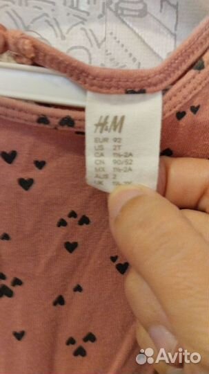 Костюм, платья, леггинсы для девочки 92-98 см H&M