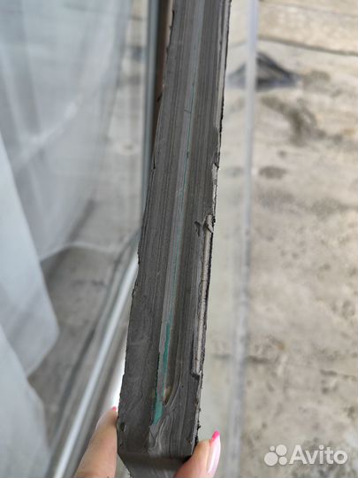 Пластиковое окно, рама алюминий, 1 стекло