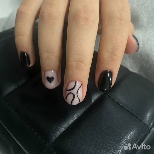 Комбинированный маникюр