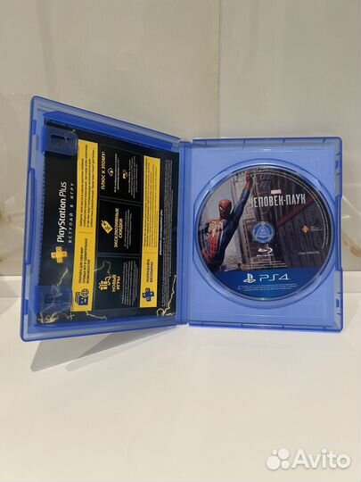 Человек паук ps4 ps5 диск