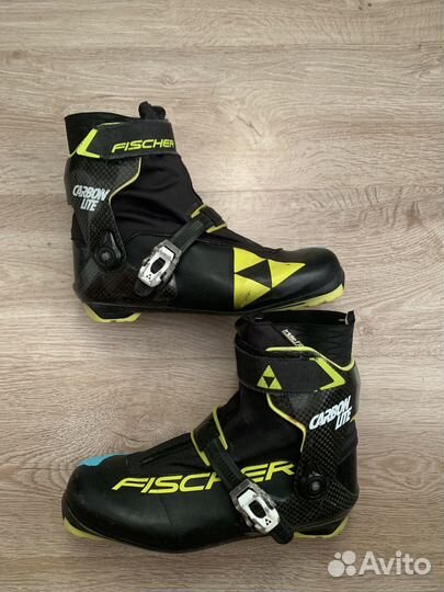 Лыжные ботинки конёк fischer