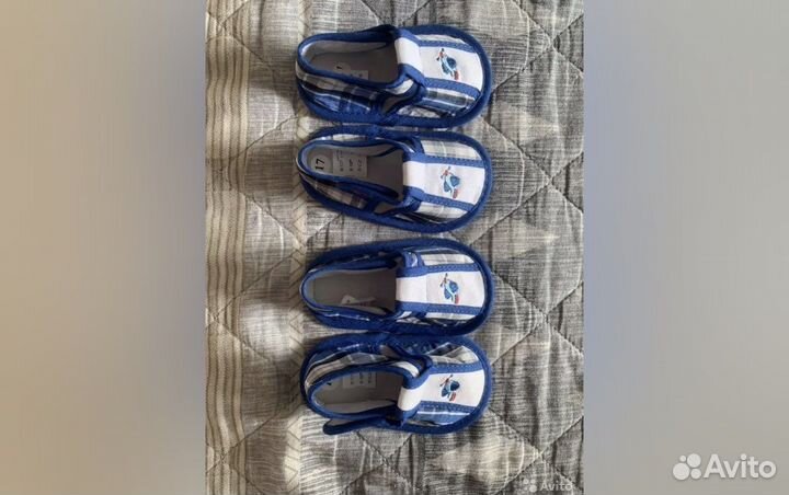 Пинетки для малышей (двойни) 17 размер