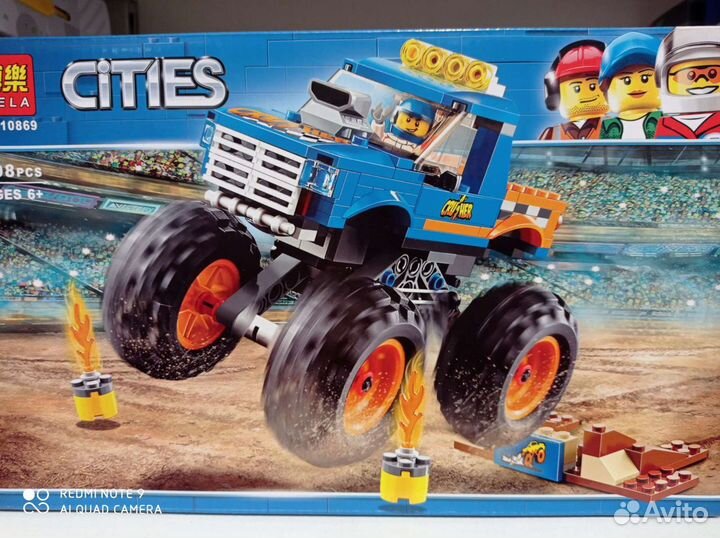 Конструктор Cities 10869 Монстр-Трак