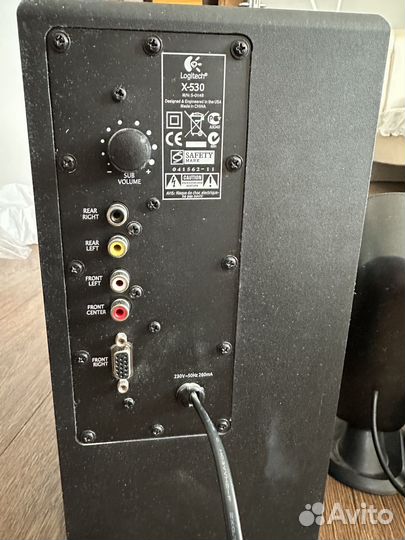 Колонки 5.1 Logitech X-530