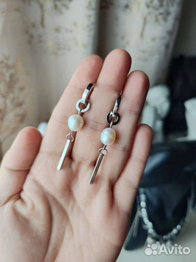 Серьги бижутерия