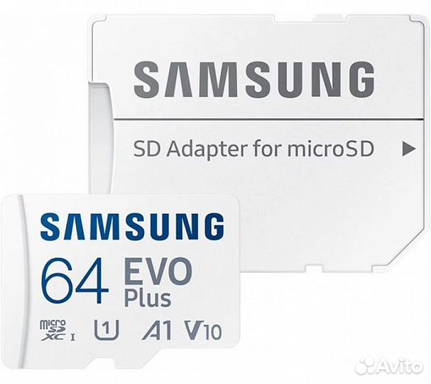 Карта памяти Samsung microsdxc EVO Plus Class10 UH