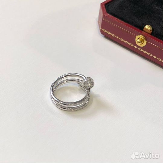 Кольцо Cartier гвоздь с бриллиантами