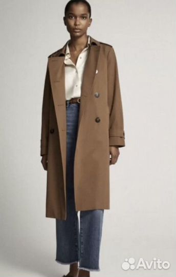 Тренч женский massimo dutti