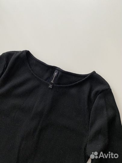 Платье черное Stradivarius