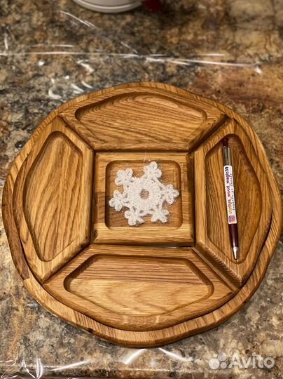 Менажница, изделия из дерева