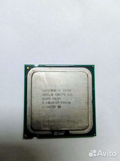 Процессор Intel Core 2 duo E 4500