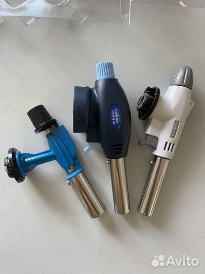 Газовая горелка, газ в баллонах