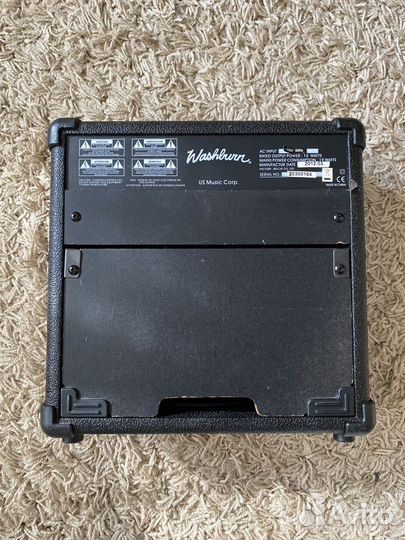 Комбоусилитель для бас-гитары Washburn WA15B
