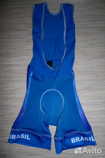 Велоформа. Велотрусы с лямками, размер S (46)