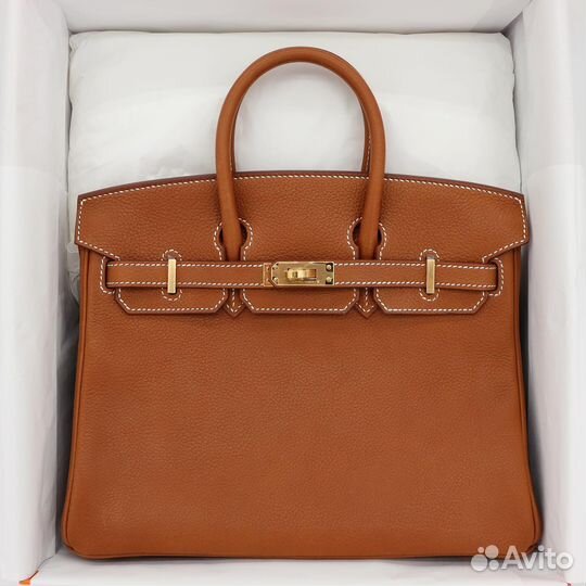 Сумка Hermes Birkin 25 Fauve Barenia в наличии