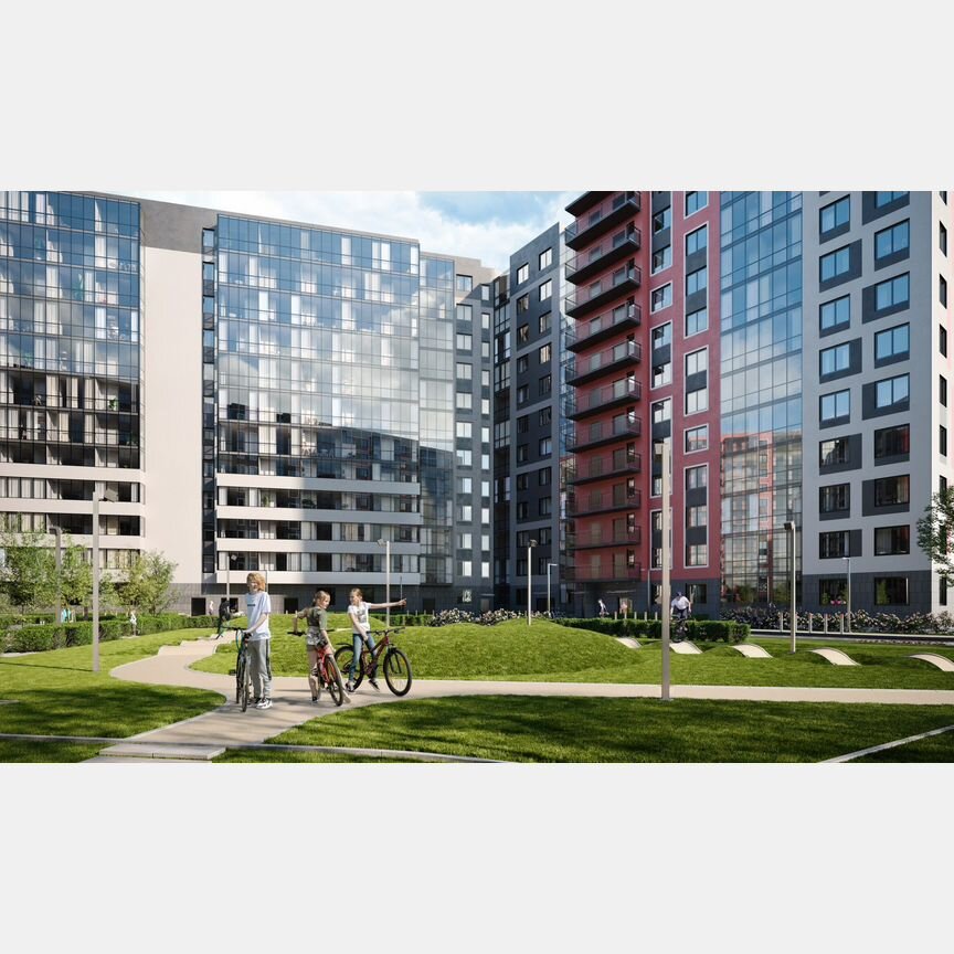1-к. квартира, 34,2 м², 2/12 эт.