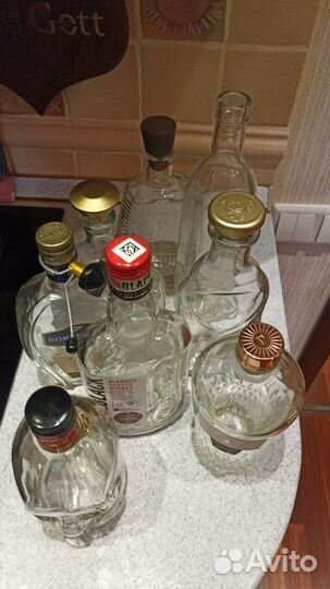 Бутылки из под алкоголя