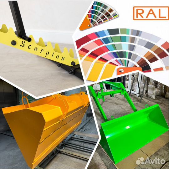 Порошковая окраска металлоизделий, пескоструйная о