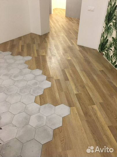 Укладка кварц винила, ламината, плинтуса мдф