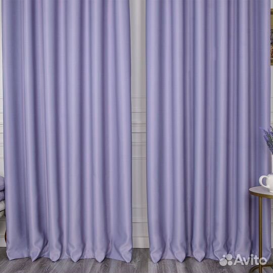 Шторы блэкаут Амадео Лавандовый