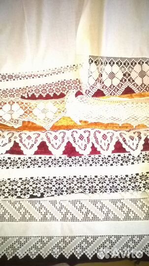 Старинные подзоры и кружево для них